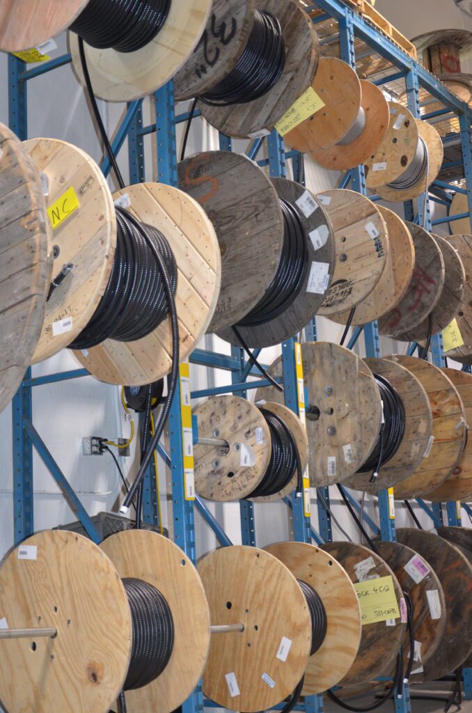 electrical wire spools